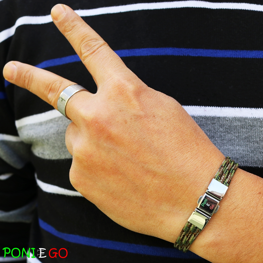 Poni e Go bracciale militare