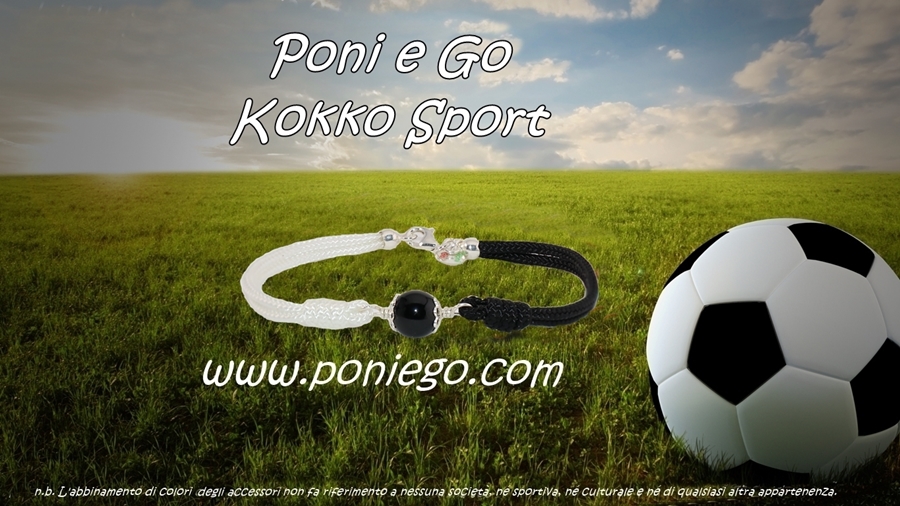 bracciali colori Juventus Poni e Go