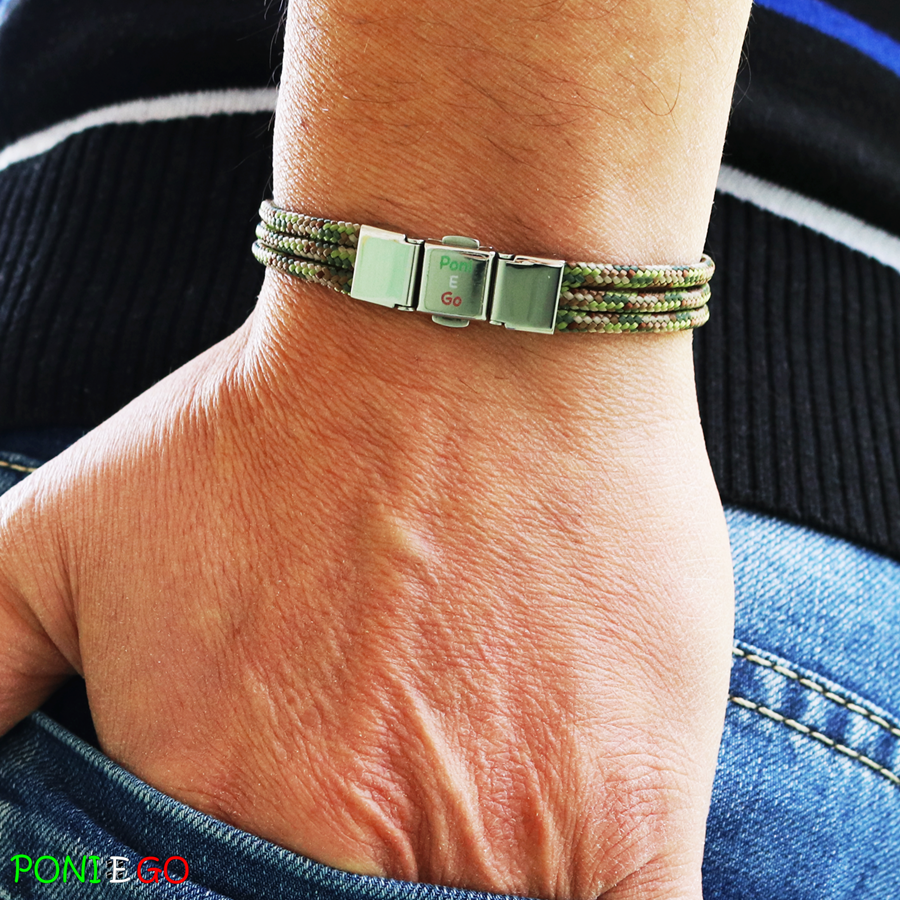 bracciale militare poni e go